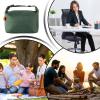 Leakproof Foldable Lunch Bag with Ergonomic Carry Handle, Waterproof view 4