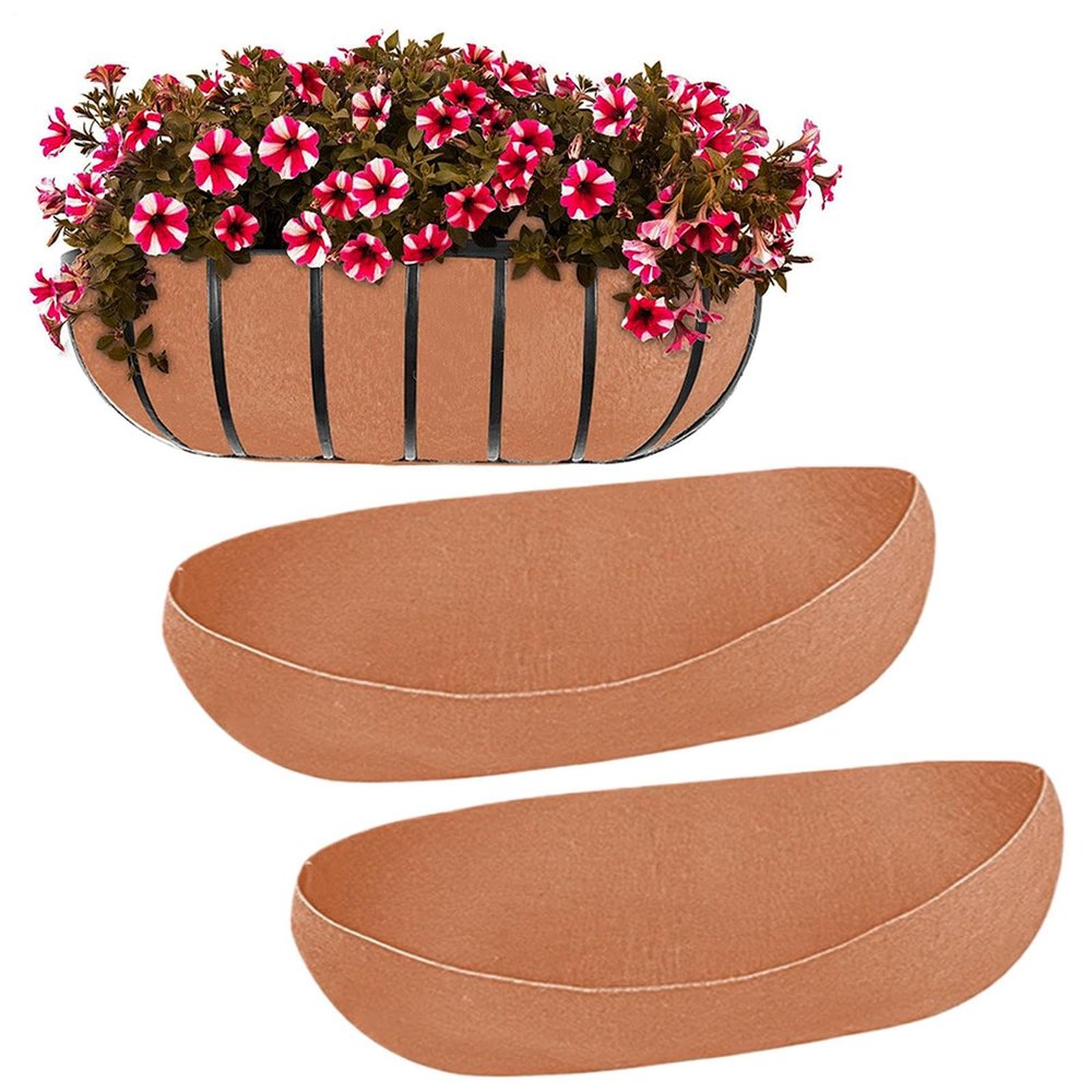 Jukeoiu Felt Planter Box Liners, Replacement Inserts