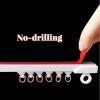 Self-Adhesive Ceiling Curtain Track, No Drilling, 40 × 600 cm, 140 cm (4.6 ft) view 4
