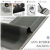 Lukery Diatomite Bath Mat, Non-Slip, Washable, Quick-Drying, Absorbent, 3D Water Wave Design, 40 x 60 cm view 4