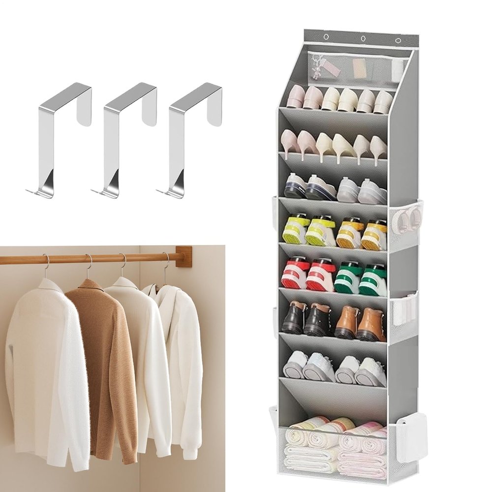 Duvcoywae Over-the-Door Shoe Organizer