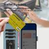 Butnyeoe Flip Wallet Case for iPhone 17 Air, Blue view 3