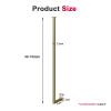 MarxaN Stair Handrail for Indoor and Outdoor Steps, Straight Pipe, 100 cm view 2