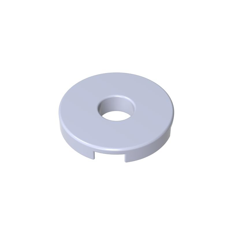 XYEIUGO GDS-965 15535 Round Tiles 2x2 with Hole, Light Bluish Gray, 50 pcs.