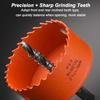 HSS Bi-Metal Hole Saw, 75–95 mm, for Wood, Soft Metal and Drywall (90 mm) view 4
