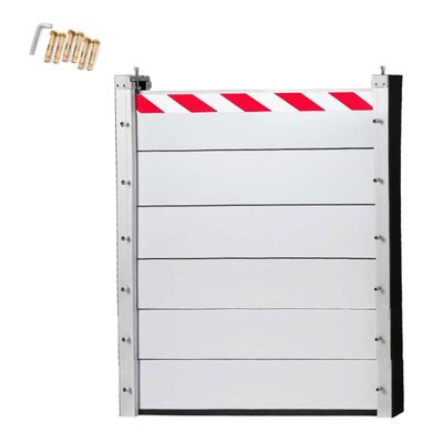 173 cm Door Flood Barrier, 120 cm High, Aluminum Alloy