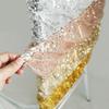 OIFAODAO, 10 Gold Sequin Chair Sashes for Weddings and Events view 4