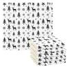 Quick-Drying Microfiber Cleaning Cloths, 6-Pack, 11 x 11 in, Christmas Designs view 1
