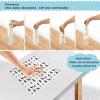 Quick-Drying Microfiber Cleaning Cloths, 6-Pack, 11 x 11 in, Christmas Designs view 4