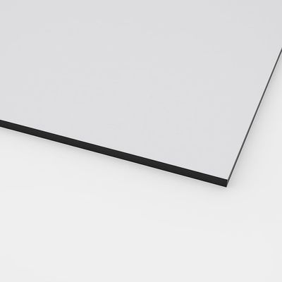 HPL Panels 40 x 40 cm, Solid-Core, 6 mm, Silver Gray RAL 7047
