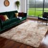 LIHUANE Beige Shaggy High-Pile Rug, 60 x 310 cm view 1