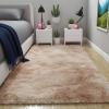 LIHUANE Beige Shaggy High-Pile Rug, 60 x 310 cm view 2