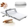 JIANGYUXINLI Manual Stainless Steel Dough Sheeter, Foldable, Adjustable Thickness view 1