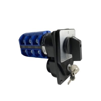 LW26-63/3 Keyed Rotary Cam Switch, 63 A, 690 V, YMW26 (102)