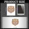 MAYJOYDIY Bear Head Rhinestone Iron-On Transfer Applique view 2