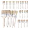 Forbabe 28-Piece Flat Paint Brush Set, 10/27/35/50/65 mm view 1