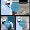 Stainless Steel Ventilation Grille, Exterior Vent Cover, 70/120/160/200 mm, Flat Silver, 100 mm view 2