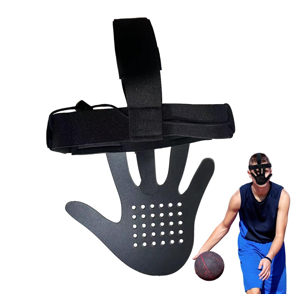 Basketball Blocking Defense Protective Shield with Adjustable Headband
