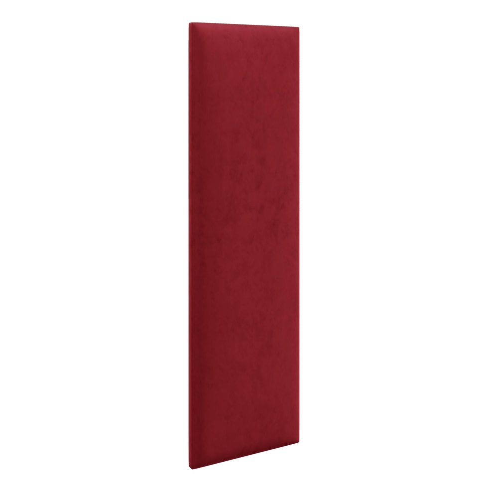 LIKMA Wall Cushion Upholstered Panel, Red, 40 x 15 cm, Riviera 61
