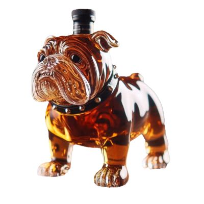 French Bulldog Whisky Carafe – 1.5 L Large Capacity