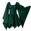 Enaissance Renaissance Elf Costume Dress for Women with Bell Sleeves view 1