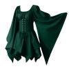 Enaissance Renaissance Elf Costume Dress for Women with Bell Sleeves view 4