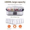 Sxhlseller 1.4 L Yogurt Maker with Adjustable Temperature and Timer, Digital Greek Yogurt Maker with 8 6-oz Jars, 220 V EU Plug view 3