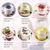 Sxhlseller 1.4 L Yogurt Maker with Adjustable Temperature and Timer, Digital Greek Yogurt Maker with 8 6-oz Jars, 220 V EU Plug view 4