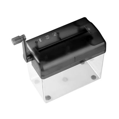 Manual Paper Shredder with Crank