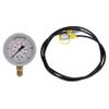 EZLUIYLDH Hydraulic Hose Pressure Gauge, 1.5 m, M16×2 to BSP 1/4 Test Point Coupling, 0–250 bar/3,600 PSI view 1