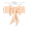 Elastic Chair Sash Bows for Weddings, 10-Piece Polyester Decoration view 3