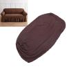 TOPINCN Elastic Sofa Cover Set, 3-Piece Polyester Full-Wrap Couch Covers, Light Brown view 4