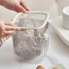 Mini Desktop Trash Can, Clear Cosmetic Storage Box view 2