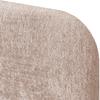 DHOME Rounded Smooth Upholstered Headboard in Ko-Wool for Wall Mounting, Sound-Absorbing Acoustic Headboard, Bed Headrest for Bedroom (Beige, 80 cm) view 3