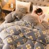 Cotton Winter Duvet – Warm Lambswool and Plush Velvet, Thick Quilted Winter Quilt (52,180 × 220 cm, 3.5 kg) view 1