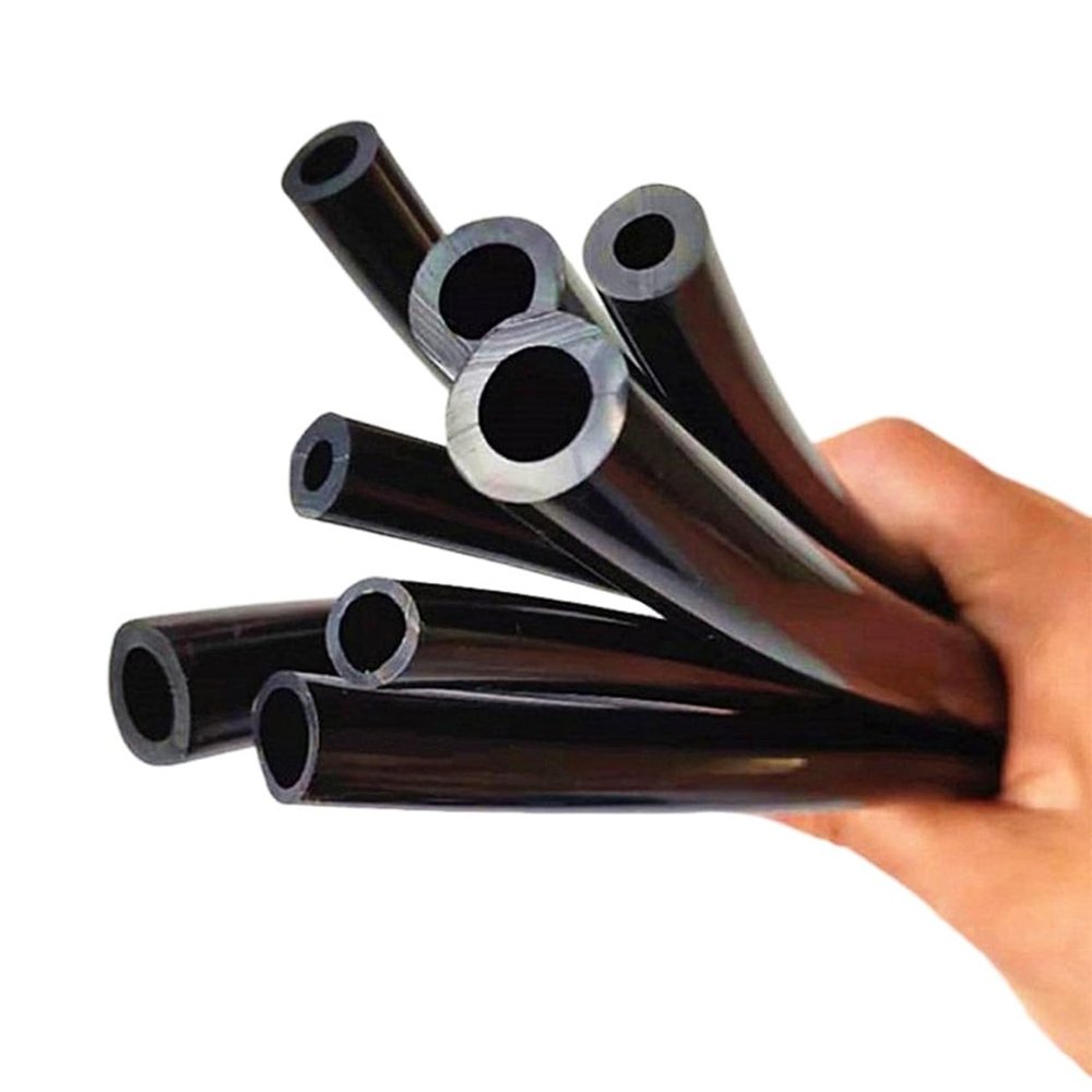 Black Silicone Hose, 1 m, 10–25 mm Inner Diameter, Flexible, Heat-Resistant (ID 20 mm, OD 26 mm)