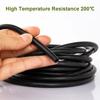 Black Silicone Hose, 1 m, 10–25 mm Inner Diameter, Flexible, Heat-Resistant (ID 20 mm, OD 26 mm) view 4