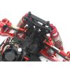 10-Piece Metal Upgrade and Repair Parts Set for ZD FR Racing MT16, BX12, X12S, JIUSI MT14R, PT14R and Gladiator 1/14 RC Cars, Red view 2