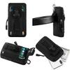 Outdoor Belt Pouch for Samsung Galaxy S25 Ultra with Two Compartments and Carabiner view 1