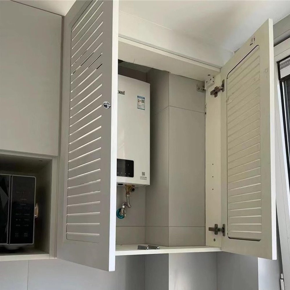 Minglez Double-Door Access Panel for Drywall, Aluminum Ventilated Inspection Hatch, 900 x 600 mm