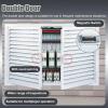 Minglez Double-Door Access Panel for Drywall, Aluminum Ventilated Inspection Hatch, 900 x 600 mm view 2