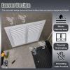 Minglez Double-Door Access Panel for Drywall, Aluminum Ventilated Inspection Hatch, 900 x 600 mm view 3