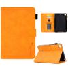 DayQiQiPu Case for Apple iPad mini 5/4/3/2/1, 7.9-inch, PU Leather Book Cover with Magnetic Closure, Letter Pattern, Stand, Auto Sleep/Wake, Orange view 1