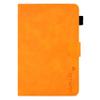 DayQiQiPu Case for Apple iPad mini 5/4/3/2/1, 7.9-inch, PU Leather Book Cover with Magnetic Closure, Letter Pattern, Stand, Auto Sleep/Wake, Orange view 2