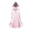 Women's Plus-Size Halloween Costume, Gothic Hooded Lace-Up Medieval Dress view 1