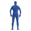 Unisex Orange Full-Body Costume Jumpsuit, Open-Face Cosplay Suit, Size L view 2