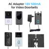 aixi-SHS AC/AC Power Supply, 18 VAC 500 mA for Video Doorbells, 230 VAC EU Plug, 8 m Cable view 2