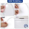 Toilet Seat Bumpers, Adhesive Toilet Seat Pads, Thickened view 4