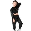 Generic Toddler Boys' and Girls' Sequin Glitter Costume Party Carnival Dress Top and Pants Set (Black, 18–24 Months) view 4