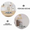 OFFSCH Recessed Stainless Steel Countertop Trash Chute Ring view 4